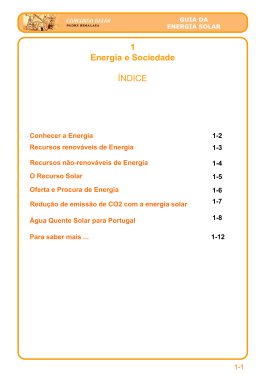 energia e sociedade