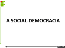 A SOCIAL-DEMOCRACIA