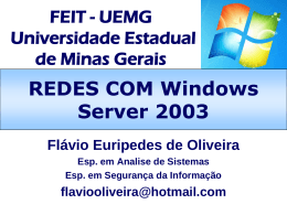 Redes windows 2003