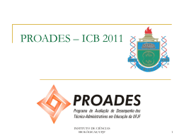 PROADES – ICB 2011