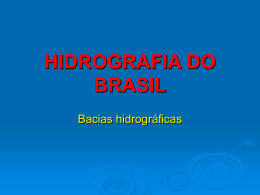 hidrografia do brasil