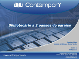 Palestra - Bibliotecário a 2 Passos do Paraíso