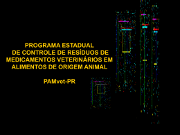 Pamvet - Secretaria de Estado da Saúde do Paraná