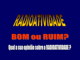 radioatividade