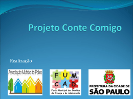 Projeto Conte Comigo - Amazon Web Services