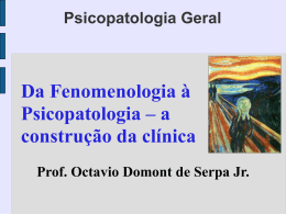 Psicopatologia Geral