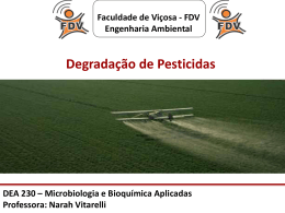 Aula 9_Degradacao de Pesticidas