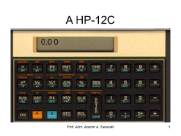 A HP-12C
