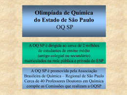 Olimpíada de Química do Estado de São Paulo