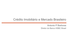 Diretor do HSBC Brasil - Sinduscon-Rio
