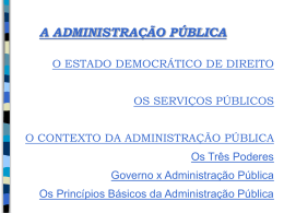 Apresenta&ccedil;&atilde;o PPT - Contabilidade Governamental