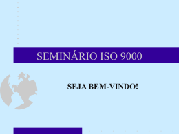 Seminário ISO - Parte I ()