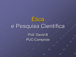Aula3_Etica na Pesquisa - PUC