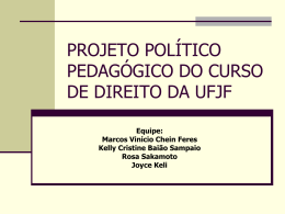 projeto político pedagógico do curso de direito da ufjf