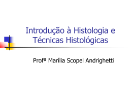 Técnicas Histológicas - Docente