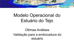 Modelo Operacional do Estuário do Tejo