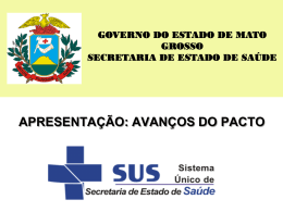 Secretaria de Estado de Sa&uacute;de