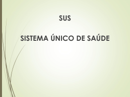 A&Ccedil;&Otilde;ES E SERVI&Ccedil;OS P&Uacute;BLICOS DE SA&Uacute;DE