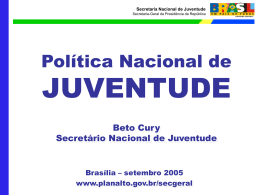 Secretaria Nacional de Juventude