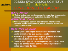 11/04/2011 CONTROLANDO AS EMO&Ccedil;&Otilde;ES!