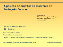 UERJ - outubro, 2002 (PPT - Projeto Tycho Brahe