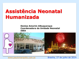 Assistência Neonatal Humanizada