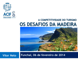 A Competitividade do Turismo Português