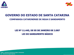 Lei Saneamento