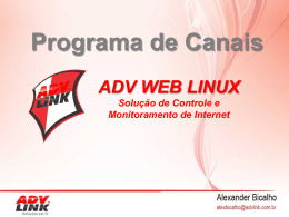 Apresenta&ccedil;&atilde;o do PowerPoint - ADV Link | solu&ccedil;&otilde;es em conectividade