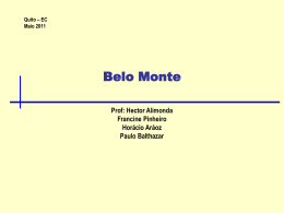 Belo Monte Prof - Estudios Ecologistas