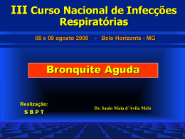 Bronquite Aguda