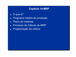 Apresentação MRP