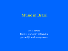Powerpont on Brazilian Music
