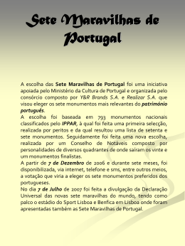 7Maravilhas de Portugal(25-05-09) - pradigital