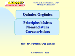 Qu&iacute;mica Org&acirc;nica