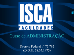 adm - ISCA Faculdades
