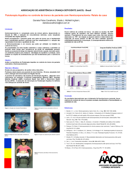Slide 1 - Fisioterapia Aquática Funcional