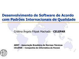 em software - Departamento de Sistemas e Computa&ccedil;&atilde;o