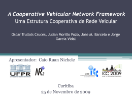 A Cooperative Vehicular Network Framework