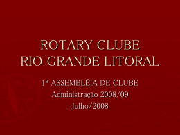 ROTARY CLUBE RIO GRANDE LITORAL