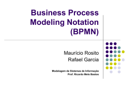 Business Process Modeling Notation (BPMN)