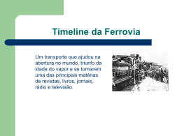 Timeline da Ferrovia