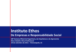 Instituto Ethos de Empresas e Responsabilidade Social