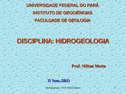 &Aacute;guas subterr&acirc;neas