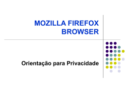 É seguro navegar com o Firefox?