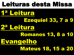 23&ordm; Domingo Comum