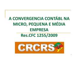 IFRS para Pequenas e M&eacute;dias Empresas