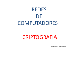 10 criptografia - Celso Cardoso Neto