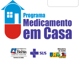 MEDCASA COSEMS - Secretaria da Saúde