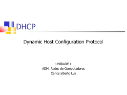 DHCP - Unisul